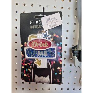 Flashy LED Drink Me Bottle Topper With Colorful Lights & Fun‎ Design